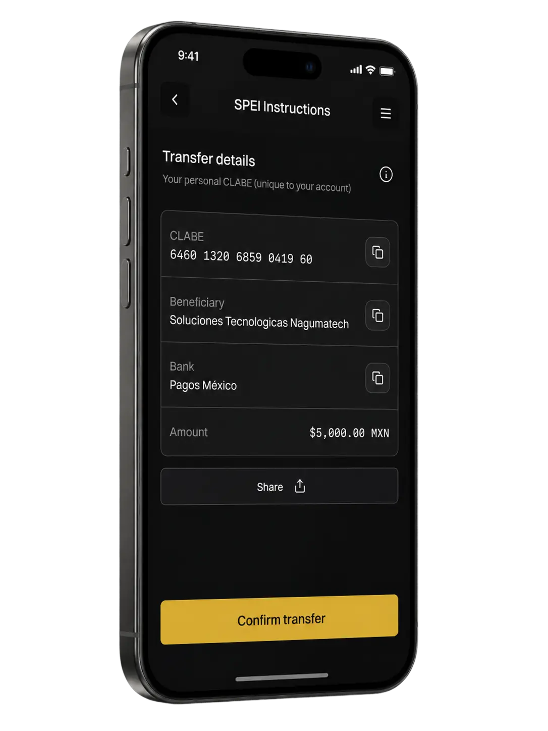 Instructions for buying bitcoin with an Aureo CLABE