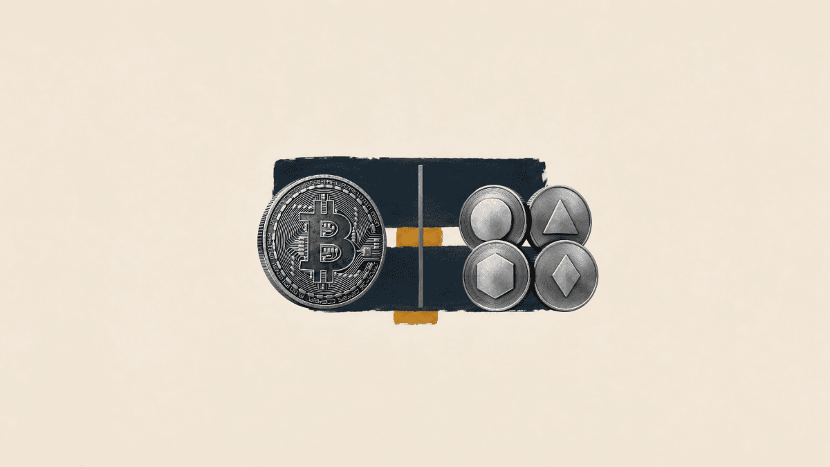 Bitcoin frente a otras criptomonedas