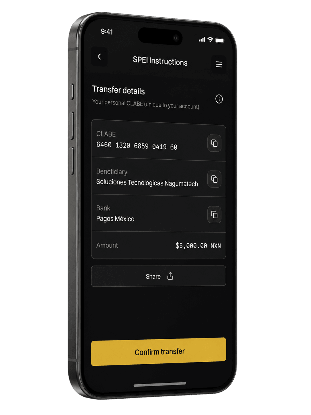 Instructions for buying bitcoin with an Aureo CLABE